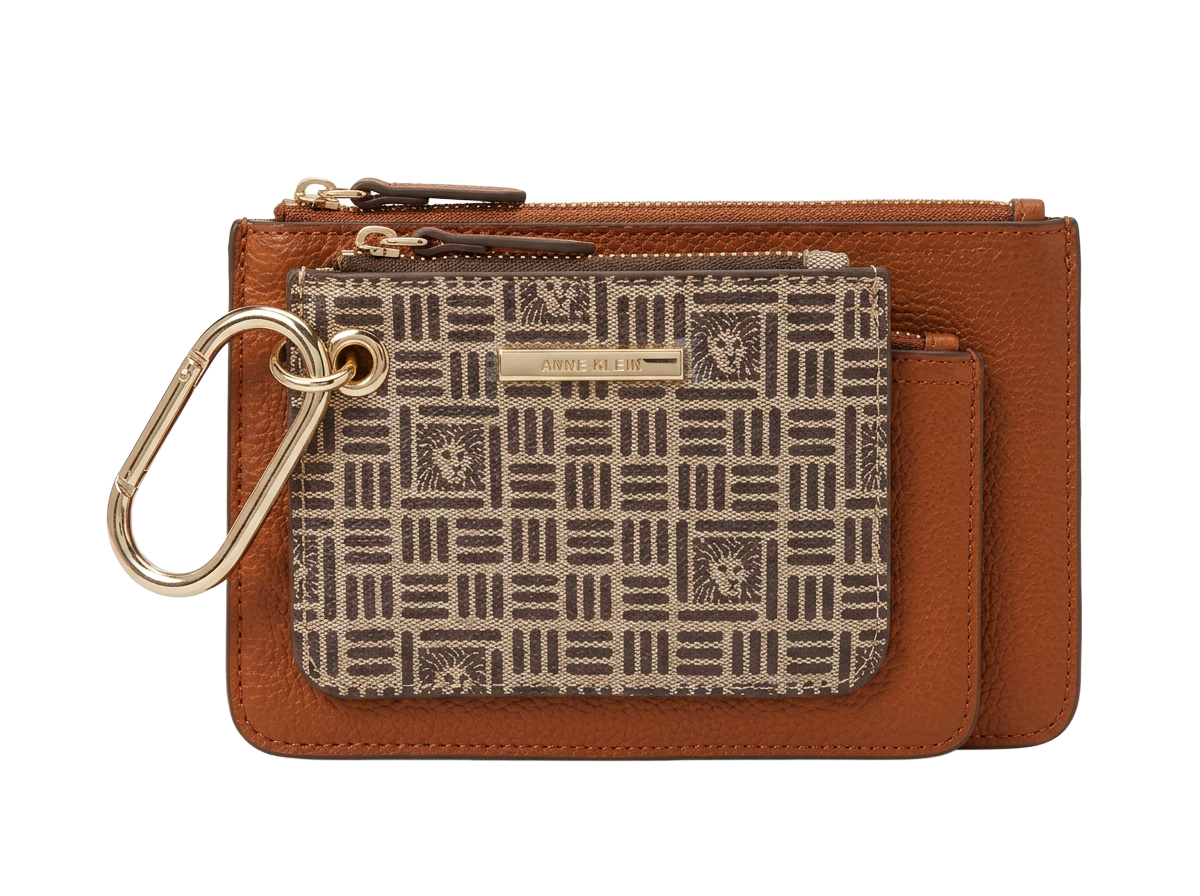 Monogram Pouch Set in Cognac